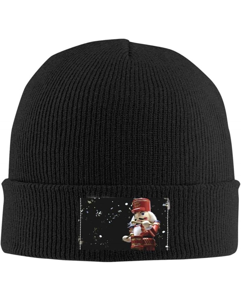 Christmas Nutcracker Knit Hat Soft Classic Stretchy Ski Beanie Cap Winter Holiday Warm Hats for Men Women Xmas Decoration Chr...