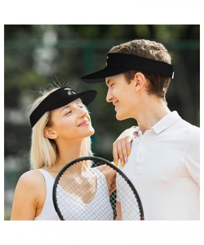 Sun Visor Hats Sport Wear Athletic Sun Visor Caps Adjustable Sun Protection Visors for Women Men Ufo Bigfoot $14.18 Visors