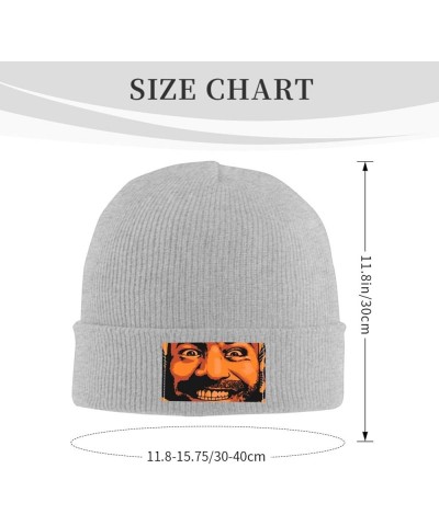 The Joe Music and Rogan Experience Beanie Hat Unisex Knit Soft Cuffed Hat Slouchy Striped Skull Cap Warm Plain Hat Black Gray...