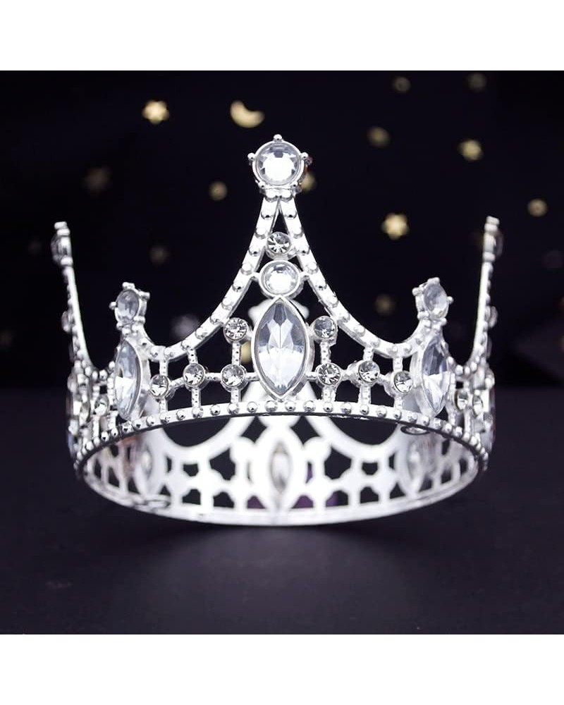 Hair Jewelry Crown Tiaras for Women Fashion Crown for Girls Birthday Diadem Doll Tiaras and Crowns Haii Jewelry Party Prom Li...