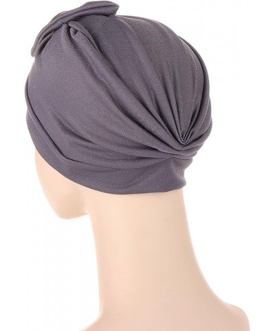 Ladies Fall Head Scarf Womens Large Elastic Solid Comfort Flat Hat Monochrome Fashion Headband Hat Womens Hat Greyy75 One Siz...