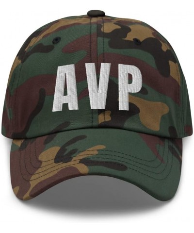 Airport Code AVP Hat Scranton Pennsylvania PA Dad Cap Embroidered Dad Hat Baseball Cap with Adjustable Buckle Strap Green Cam...