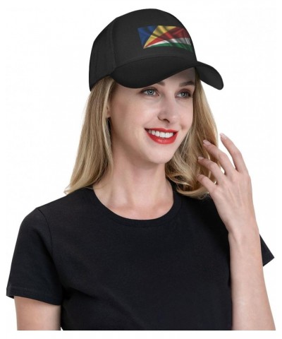 Silk Style Flag of Seychelles Baseball Cap Men's and Women's Baseball Hat Adjustable Casual Outdoor Breathable Caps Truck Dri...