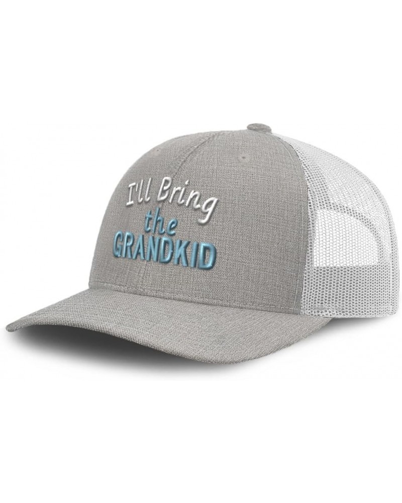 Trucker Baseball Cap I'll Bring The Grandkid Cotton Dad Hats for Men & Women Heather Tan White $15.92 Baseball Caps