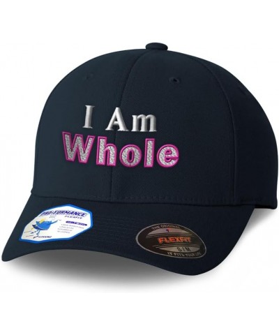 Flexfit Hats for Men & Women I Am Whole Style B Polyester Dad Hat Baseball Cap Dark Navy $14.52 Baseball Caps