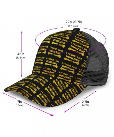 Men's Mesh Back Adjustable Fit Cap Humerus-Medical-Nurse-Doctor Women Baseball Cap Trucker Hat Quick Drying Mesh Hat $10.35 B...