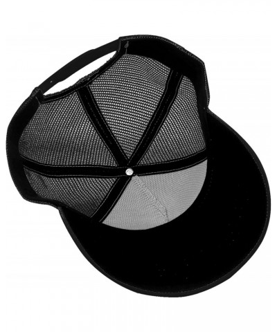 Lauryn Music Hill Adjustable Snapback Mesh Baseball Cap with Curved Brim Daily Trendy Casual for Unisex Black $10.39 Baseball...