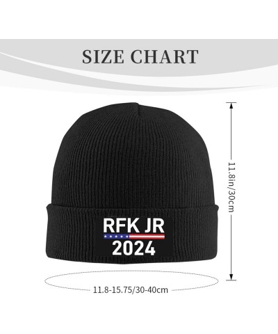 RFK Robert F Kennedy Jr for President 2024 Beanie Hat Men Knitted Hat Women Slouchy Skull Cap Knit Cap Black Black $9.75 Skul...