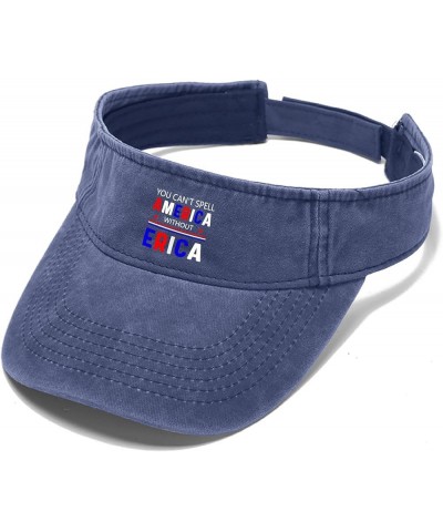 Sun Visor Hat Sun Visors for Men Baseball Cap Lightweight Veterans Day Golf Hat Navy $10.99 Visors