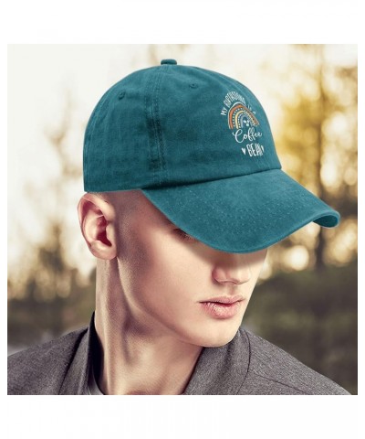 Coffee Hat My Birthstone is A Coffee Hat for Men Women Pigment Black Beach Hat Bucket Hats Outdoor Hat Cyan Blue $10.57 Bucke...