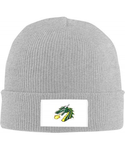 Tiffin University Logo Classic Warm Winter Knit Cap Fleece Lined Beanie Hat Gray $11.90 Skullies & Beanies