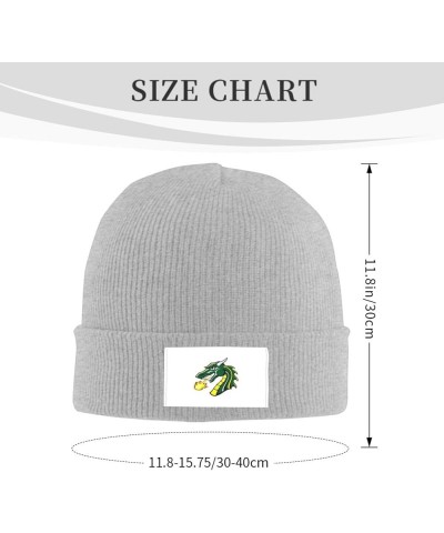 Tiffin University Logo Classic Warm Winter Knit Cap Fleece Lined Beanie Hat Gray $11.90 Skullies & Beanies