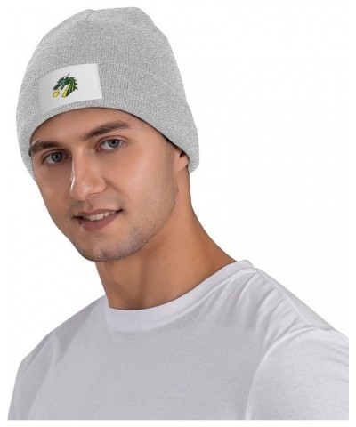 Tiffin University Logo Classic Warm Winter Knit Cap Fleece Lined Beanie Hat Gray $11.90 Skullies & Beanies