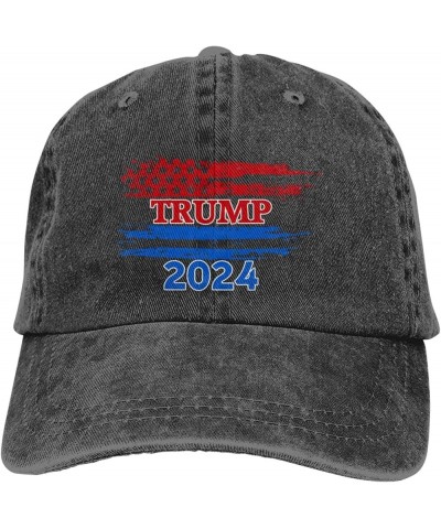 Trumps 2024 Cowboy Hat Men Vintage Baseball Cap Women Dad Hat Sun Hat Adjustable Trucker Hat Black Black $8.32 Baseball Caps