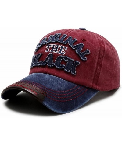 Baseball Cap Retro Men Women Baseball Cap Unisex Hat Stay Hat Red $6.79 Bucket Hats