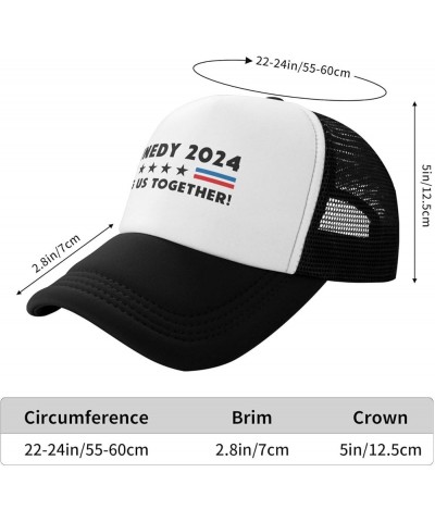 Robert Kennedy Jr 2024 Presidential Gifts Baseball Cap Men Women Trucker Hat Dad Hat Mesh Plain Hat Cool Summer Hats Black $1...