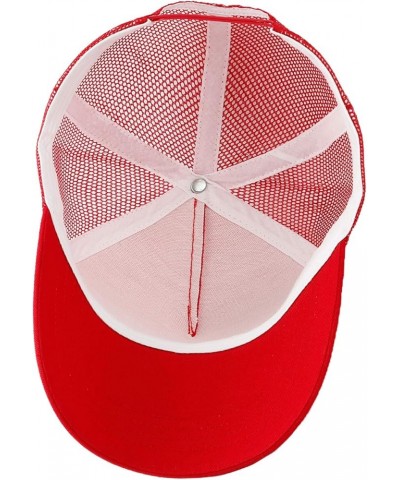 NYC Hat New York City Meshed Adjustable Baseball Cap TRM1289 Red $13.86 Baseball Caps