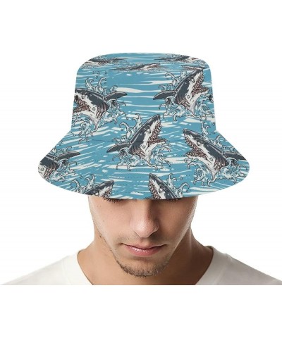 Unisex Stylish Bucket Hat, Foldable Lightweight Fishing Cap, UV Protection Outdoor Summer Sun Beach Cap for Men Women Style(4...