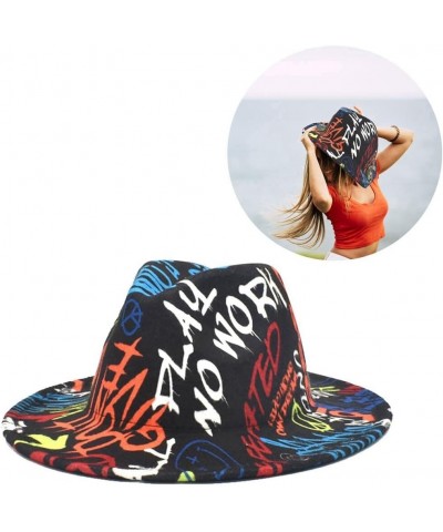 Women Hat Protective Classic Unisex Jazz Cap Decorative Fashion All-Match Breathable Elegant Patchwork Buckle Causal Multicol...