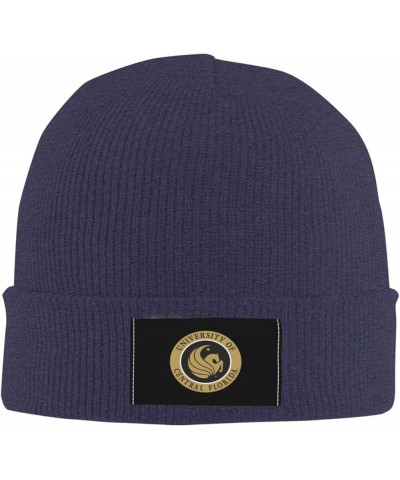 UCF Knights Classic Warm Winter Knit Cap Fleece Lined Beanie Hat Navy Blue $11.00 Skullies & Beanies