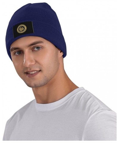 UCF Knights Classic Warm Winter Knit Cap Fleece Lined Beanie Hat Navy Blue $11.00 Skullies & Beanies