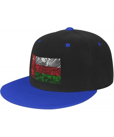 Silk Style Flag of Oman Baseball Cap for Men Women Snapback Hat Adjustable Flat Bill Hats Blue $13.10 Baseball Caps