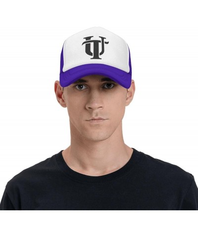 University of Tampa Trucker Hats for Both Men and Women - Mesh Baseball Snapback Hats Purple $8.82 Baseball Caps