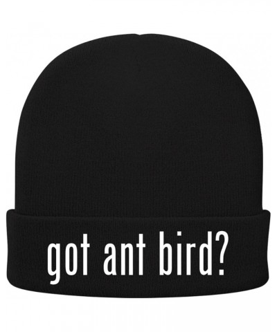 got ant Bird? - Soft Adult Beanie Cap Black $19.12 Skullies & Beanies