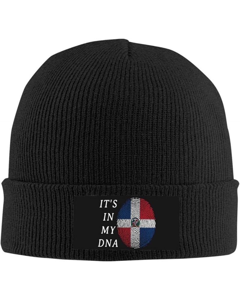 Beanie Soft Warm Skull Cap Winter Headwear Hat Knit Cuffed for Men Women It's in My Dna Dominican Republic $10.06 Skullies & ...