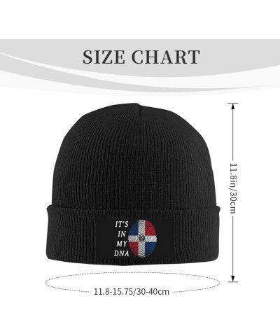 Beanie Soft Warm Skull Cap Winter Headwear Hat Knit Cuffed for Men Women It's in My Dna Dominican Republic $10.06 Skullies & ...