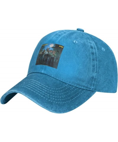 The Charlie Music and Daniels Baseball Cap Unisex Vintage Washed Cap Adjustable Casual Denim Ball Hat Black Blue $14.05 Baseb...