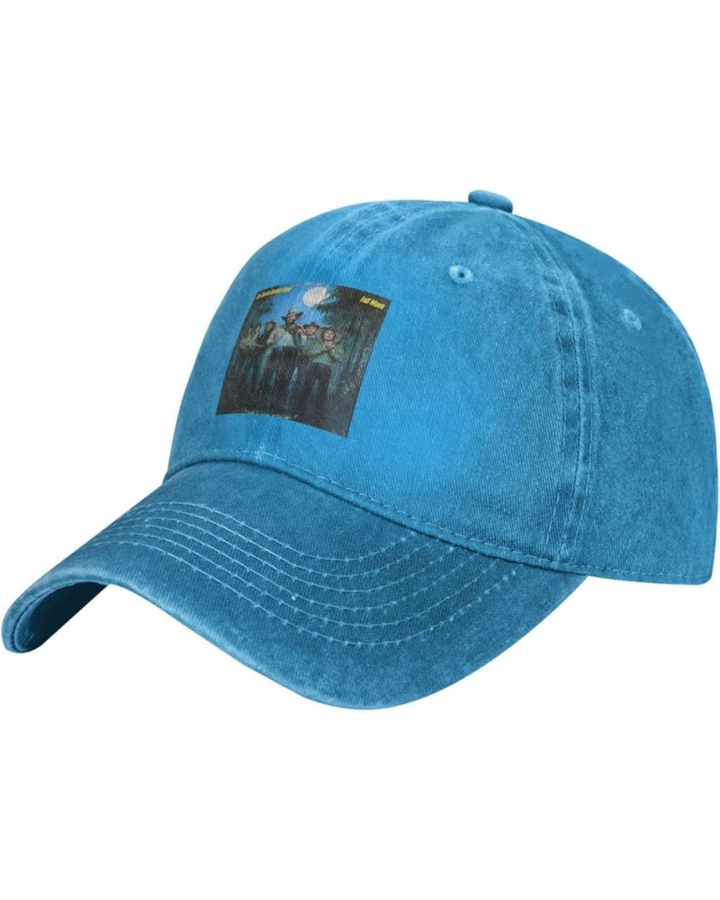 The Charlie Music and Daniels Baseball Cap Unisex Vintage Washed Cap Adjustable Casual Denim Ball Hat Black Blue $14.05 Baseb...