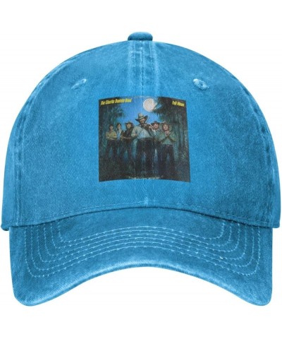 The Charlie Music and Daniels Baseball Cap Unisex Vintage Washed Cap Adjustable Casual Denim Ball Hat Black Blue $14.05 Baseb...