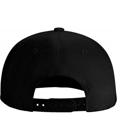 Mass E-Ffect N7 Hats for Men Flat Bill Fitted Caps Hiphop Rap Adjustable Baseball Trucker Dad Hat Black $12.75 Baseball Caps