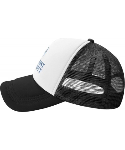 Rockhurst University Logo Trucker Hats for Both Men and Women - Mesh Baseball Snapback Hats Black $10.04 Baseball Caps