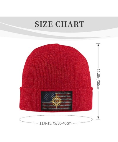 Anglican Communion Sunday Cozy Knitted Hat for Winter - Warm Comfort Black Red $14.33 Skullies & Beanies