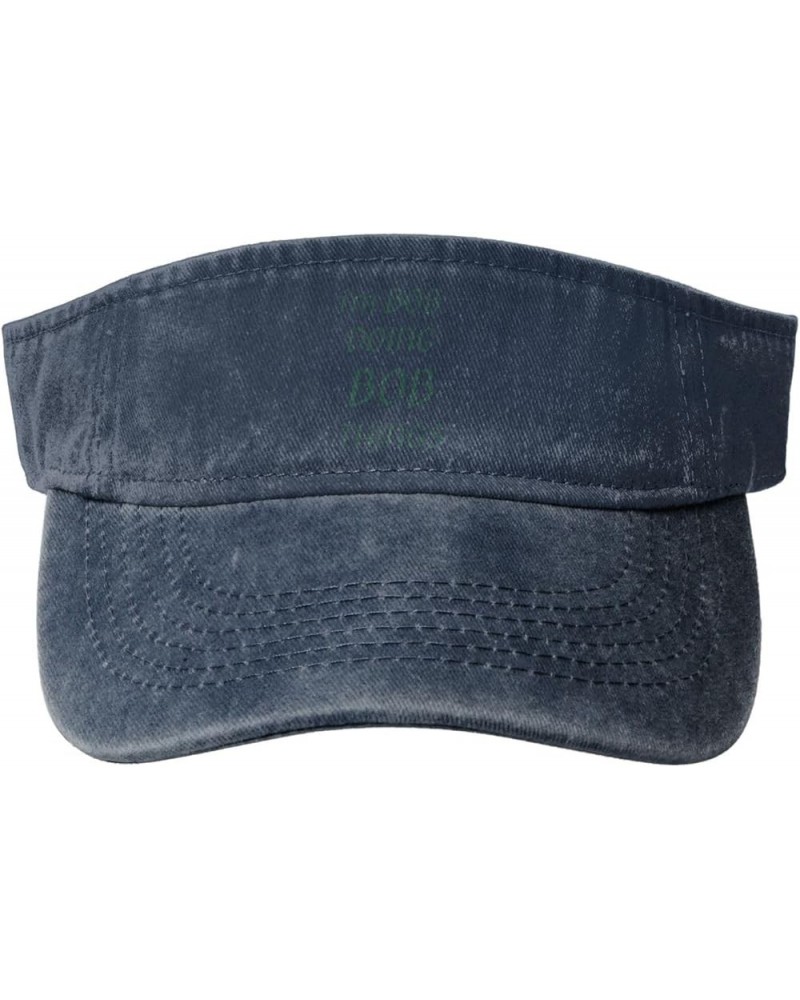 Im Bob Doing Bob Things Sports Sun Visor Hat for Men Women,Empty Top Sun Hats Topless Cap,Black Navy Blue $10.21 Visors