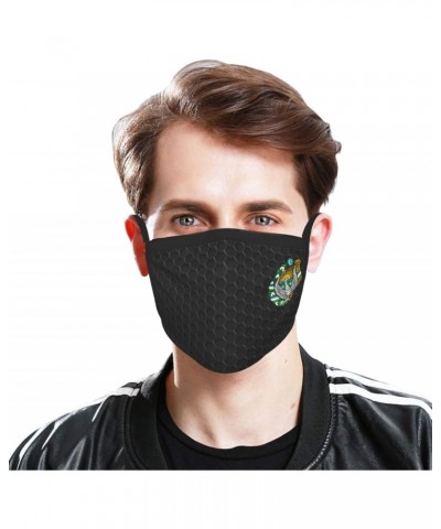 Emblem of Uzbekistan Face Mask 2 Pcs Face Cover Reusable Washable Breathable for Men Women Balaclavas Bandanas Black $10.39 B...