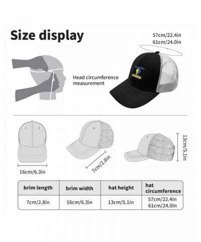 Trucker Hat for Women Funny Pickleball Cap for Women's Summer Hat Light Weight Sun Cap Allblack $11.99 Sun Hats