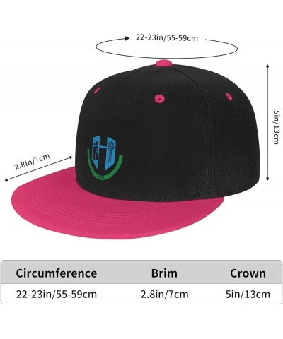 Seal of Irvine, California Baseball Cap for Men Women Snapback Hat Adjustable Flat Bill Hats Pink $11.87 Baseball Caps