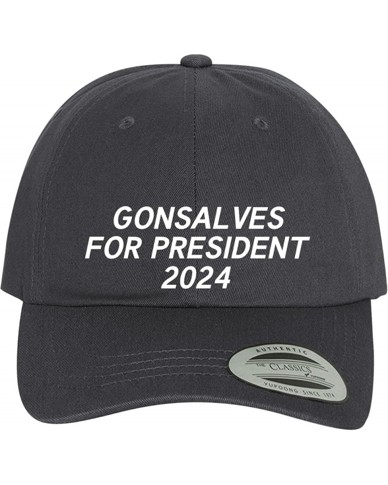 Gonsalves for President 2024 - Comfortable Dad Hat Baseball Cap Dark Grey $15.64 Baseball Caps