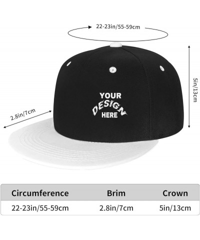 Custom Cap Add Your Custom,Custom Logo Hats,Custom Hat Design Your Own Classic Mens Womens Trucker Hats White $7.84 Baseball ...