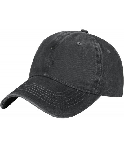 Lil Music Dicky Baseball Cap Vintage Classic Denim Hat Classic Unisex Leisure Adjustable Low Profile Black Black $11.83 Baseb...