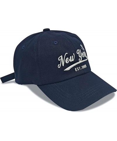 Cap Hat Classic Vintage Embroidered Hat Cap for Men Women Teenager Cap Adjustable New York Y $10.50 Baseball Caps