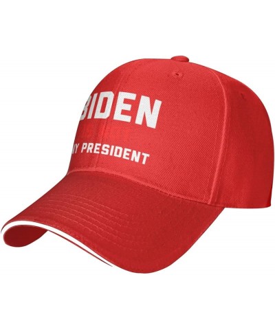 Hat Biden is Not My President Baseball Cap Men Women Cowboy hat Trucker Hat Golf Dad Cap Fishing hat Black Red $11.56 Basebal...