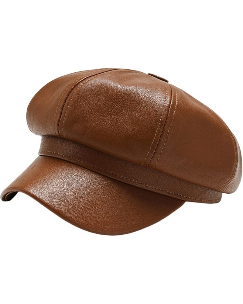 Dome Style Hat Adjustable Beret Girth Women's Spring Summer Retro Coffee $4.71 Berets