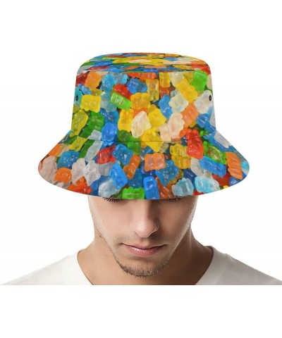 Food Golden Corn Bucket Hats Unisex Washed Cotton Lightweight Outdoor Summer Beach Sun Hats Men Women Bucket Hat for Travel C...