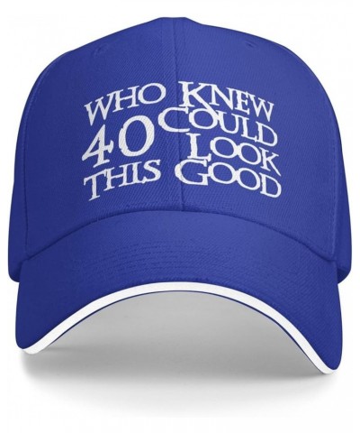 40 Could Look This Good Baseball Cap Adjustable Original Dad Hat for Men Women,Black Blue $10.30 Sun Hats