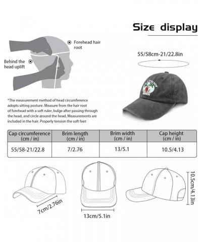 It's 5 O'Clock Somewhere Hat for Women Baseball Cap Vintage Washed Running Hat Cotton Pigment Black $9.07 Baseball Caps