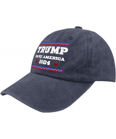 Trumps 2024 Hats for Women, Trumps 2024 Humor Summer Cap Gifts for Boyfriends Caps,Trump Retro Workout Hats Sui Navy Blue $8....